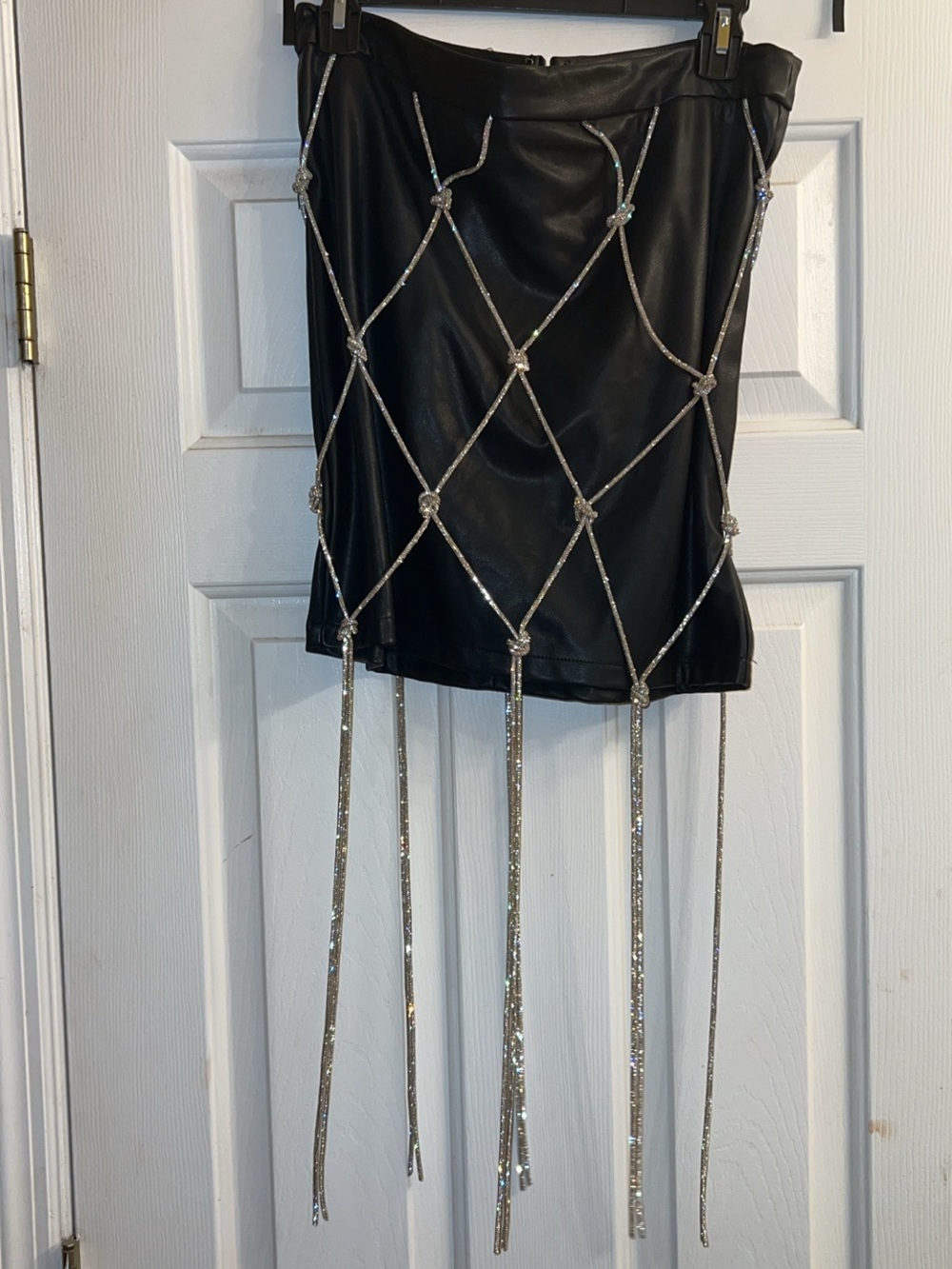 AKIRA Black Faux Leather mini skirt